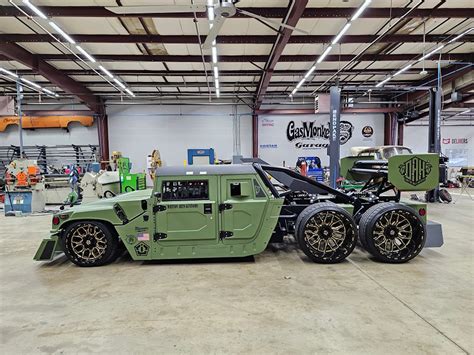 6x6 Hellcat Powered Humvee Is The Wildest Thing Youll See
