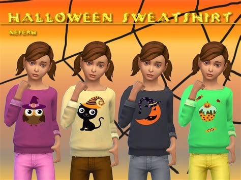 Halloween Sweatshirt The Sims 4 Catalog