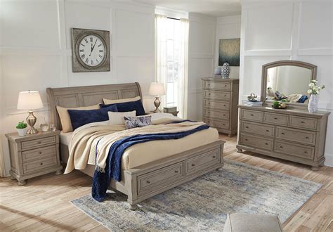 A bedroom should be a relaxing, restful environment. NEW Country Cottage Gray Solid Wood Furniture - MAINZ 5pc ...