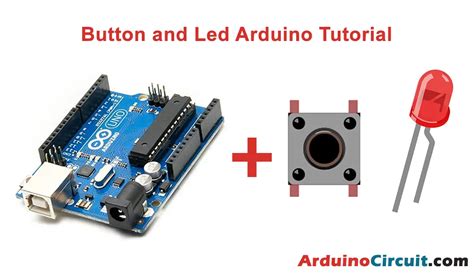 Turn Led On And Off With Button Arduino Code Arduino Circuit