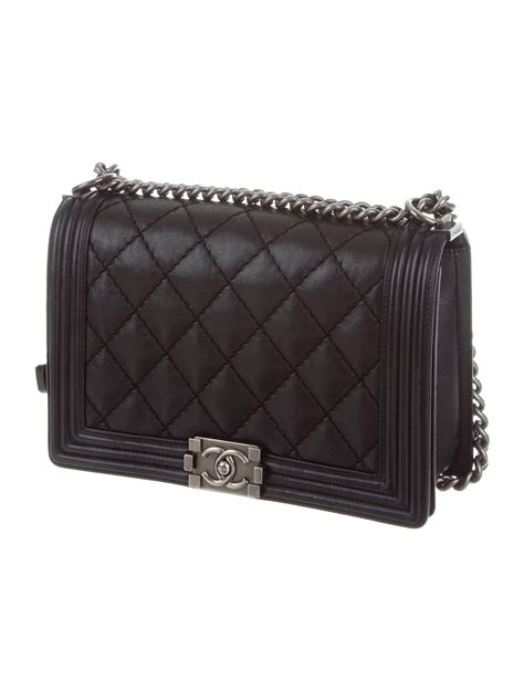 Chanel Medium Boy Bag Handbags Cha186899 The Realreal