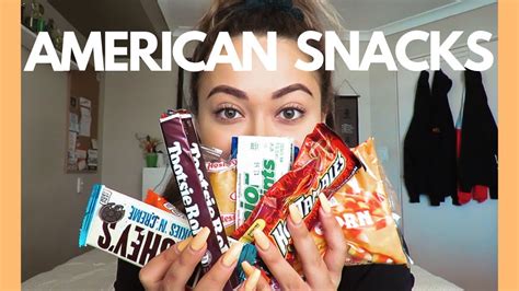 Australian Tries American Snacks Youtube