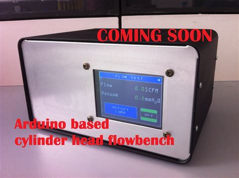 Coming Soon Arduino Based Cylinder Head Flow Bench Cylinder Head