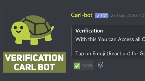 How To Make A Discord Verification System With Carl Bot Otosection