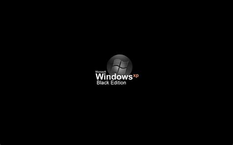 Windows Xp Black Windows Xp Black Edition Xp Sfondo Hd Pxfuel