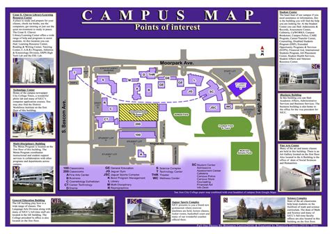 San Jose State Campus Map Campus Map