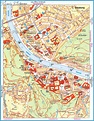 Salzburg Map Tourist Attractions - TravelsFinders.Com