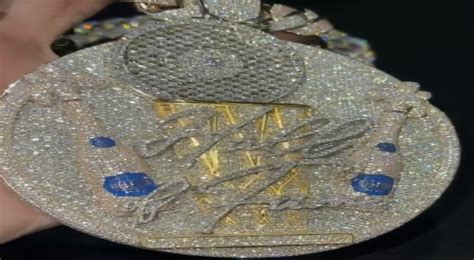 Polo G Shows Off Massive Iced Out Hall Of Fame Chain And Says Hall