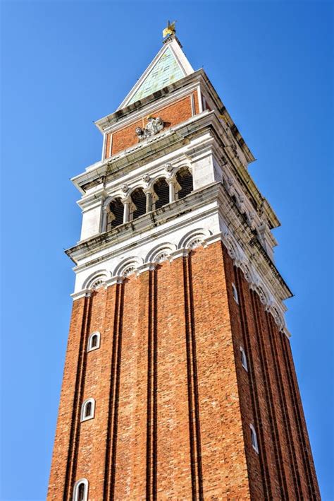 Daylight View To Saint Mark`s Campanile Bell Tower Stock Image Image