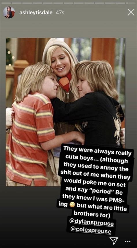 Ashley Tisdale Shares Nostalgic Suite Life Throwback For Cole And Dylan Sprouse’s Capital