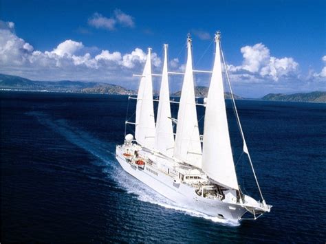 Wind Spirit Luxury Cruise Ship Windstar Cruises The Cruise Line
