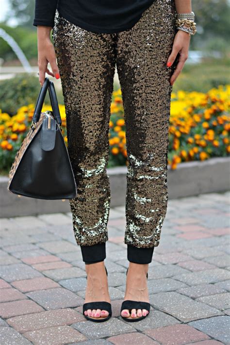 Outfit Holiday Party Sequin Pants Shop Dandy A Florida Based