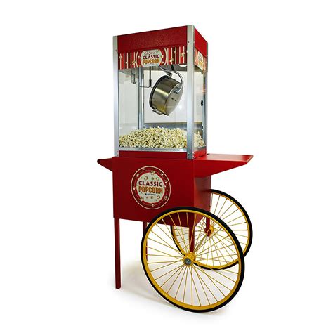Popcorn Cart Weekend Hire Traditional Popcorn Machine And Cart