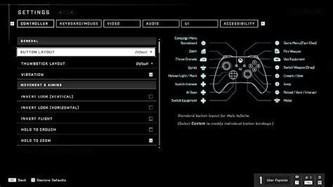 Halo Infinite Multiplayer Best Controller Settings Gameskinny