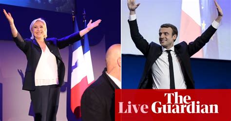 Macron And Le Pen Go To Second Round In French Election As It