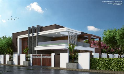 Exterior By Sagar Morkhade Vdraw Architecture 8793196382 House