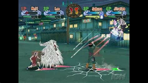 Naruto Path Of The Ninja Nintendo Ds Gameplay Battle System Ign