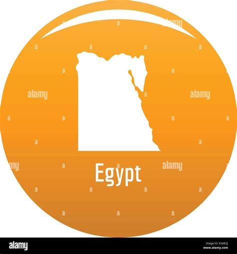 Egypt Map In Black Simple Illustration Of Egypt Map Vector Isolated On