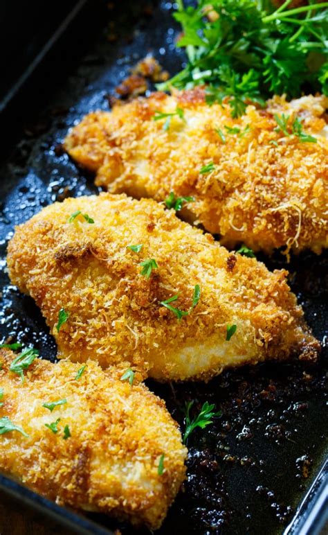 Baked Parmesan Chicken Spicy Southern Kitchen