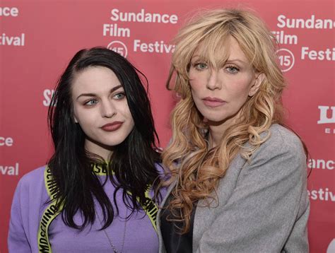 But unlike the arrival of many celebrity babies, frances's birth wasn't anticipated with just excitement and. Courtney Love and Frances Bean Cobain reunite at Sundance|Lainey Gossip Entertainment Update