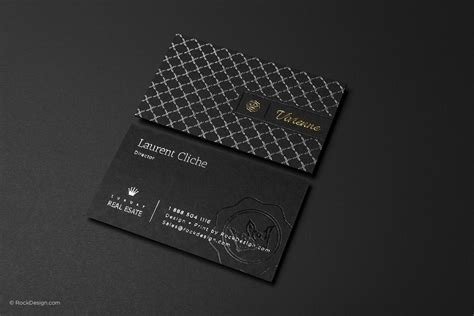 Black Business Cards Templates Ling Lemay
