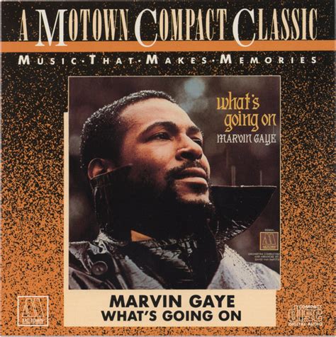 Marvin Gaye Whats Going On Cd Album Reissue Discogs
