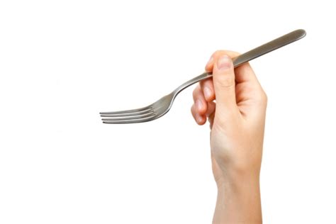 Hand Holding Fork Stock Photo Download Image Now Istock