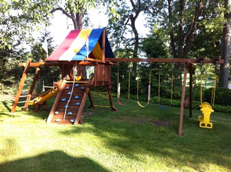 Rainbow Play Systems Swing Set 1800 In Usc Peters Pa Patch