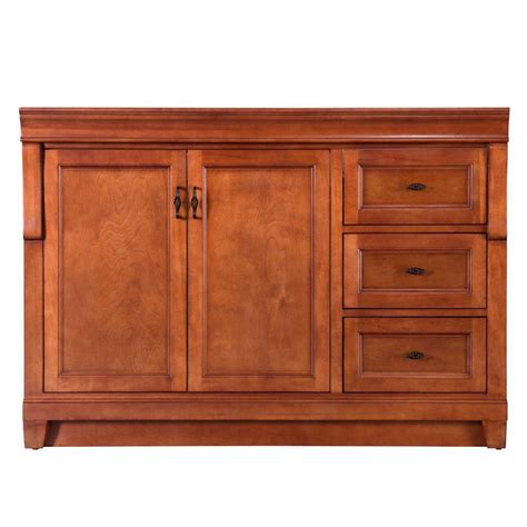 As you shop for cabinets, take stock of the items you need to store. Home Decorators Collection Naples 48 in. W Bath Vanity ...