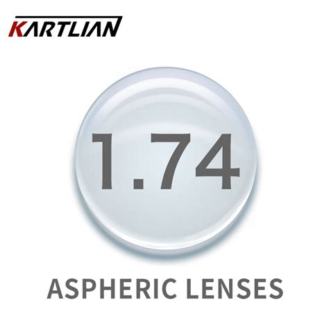 1 74 single vision aspheric lenses resin prescription for myopia ultra