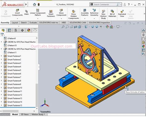 Uses Of Solidworks Toolbox In Assembly ~ Ourengineeringlabs