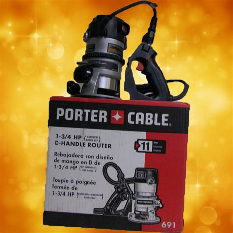 Porter Cable Router 691 1 34 Peak Hp D Handle Mikes Tools