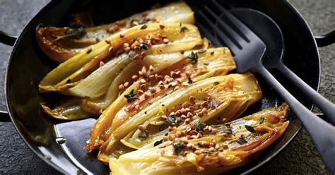 Endives braisées à lorange et au thym On dine chez Nanou