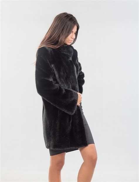 Our venue for the monthly nafa chat is the horse in surry hills, sydney. Nafa Mink Black Fur Jacket - Haute Acorn