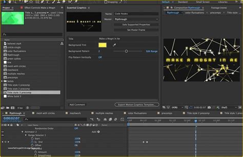 Adobe after Effects Templates Free Download Of Unique Adobe after