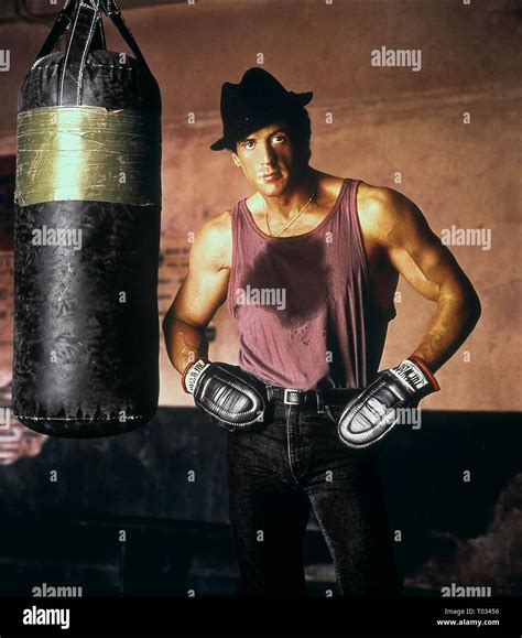 Sylvester Stallone Rocky 1990 High Resolution Stock Photography And