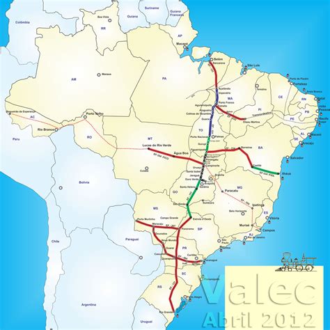 Ferrovia Norte Sul A espinha dorsal do novo sistema ferroviário do Brasil