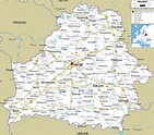 Detailed Clear Large Road Map of Belarus - Ezilon Maps