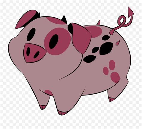 Fat Nuggets Hazbin Hotel Wiki Fandom Png Pig Emoji Free Transparent