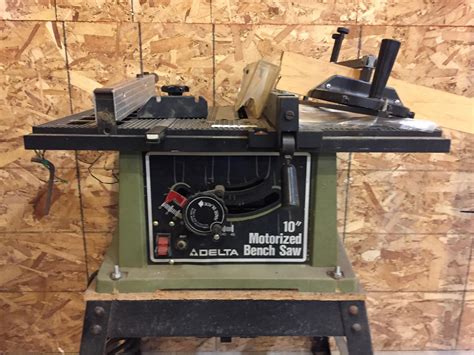 Lot 10 Delta Table Saw