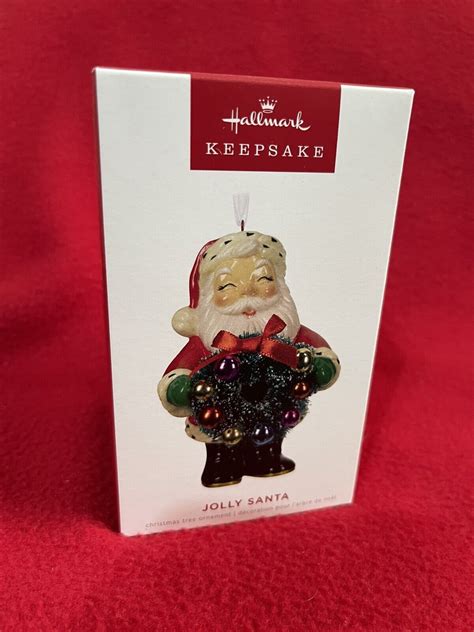 Jolly Santa In Hand Hallmark 2022 Special Retro Reindeer Companion