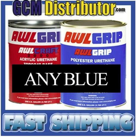 Awlgrip Awlcraft Boat Paint Brand New Choose Any Blue Color Quart