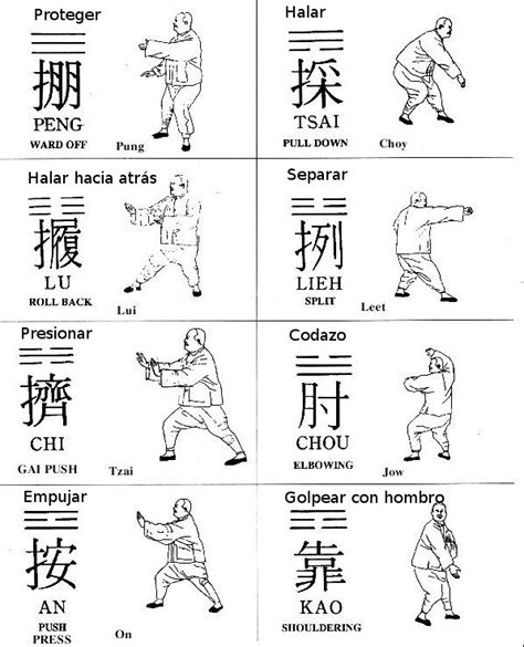 As 13 Posturas Do Tai Chi Chuan The 13 Postures Of Taijiquan