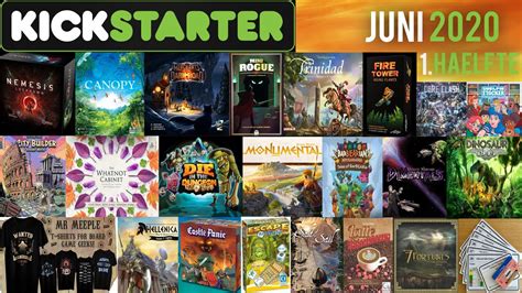 Brettspiele Auf Kickstarter Im Juni 2020 1hälfte