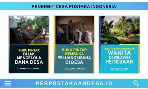 Daftar Judul Buku Buku Penerbit Desa Pustaka Indonesia Perpustakaan