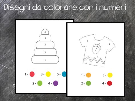 Disegni Da Colorare Con I Numeri Il Blog Di Mamma E Casalinga
