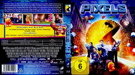 Pixels 2015 R2 German Blu Ray Cover Dvdcovercom
