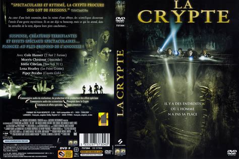Jaquette Dvd De La Crypte Cinéma Passion