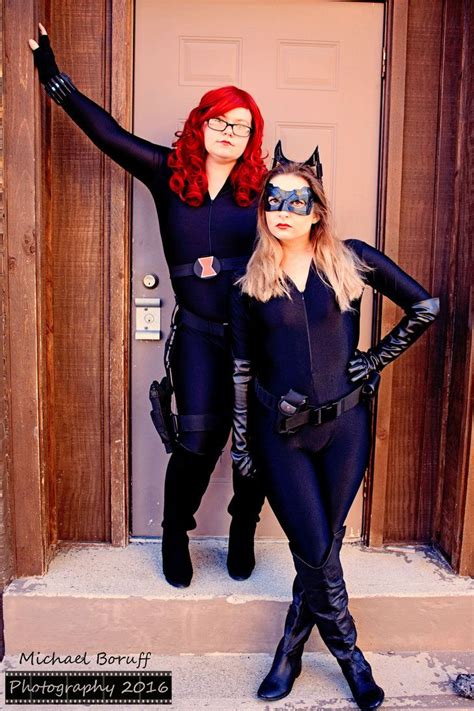 Black Widow And Catwoman 1 By Mpboruff Catwoman Black Widow Widow