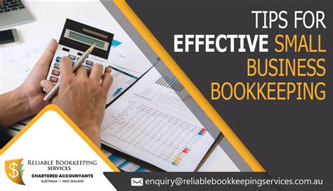 Tips For Effective Small Business Bookkeeping